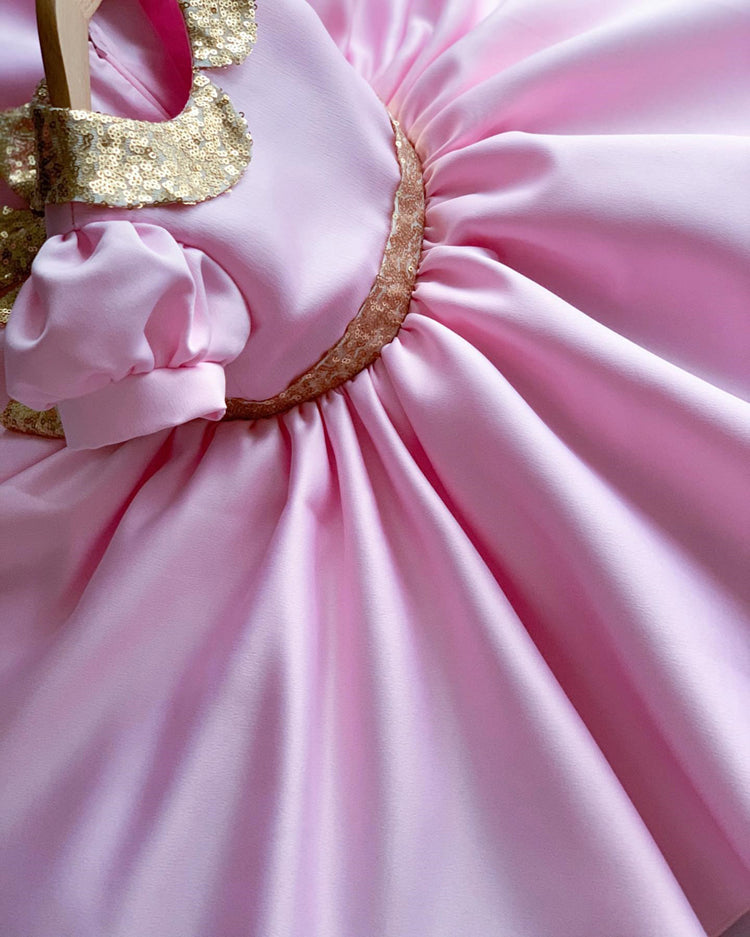 Silk Sequin Ball Dress - luxebabyco