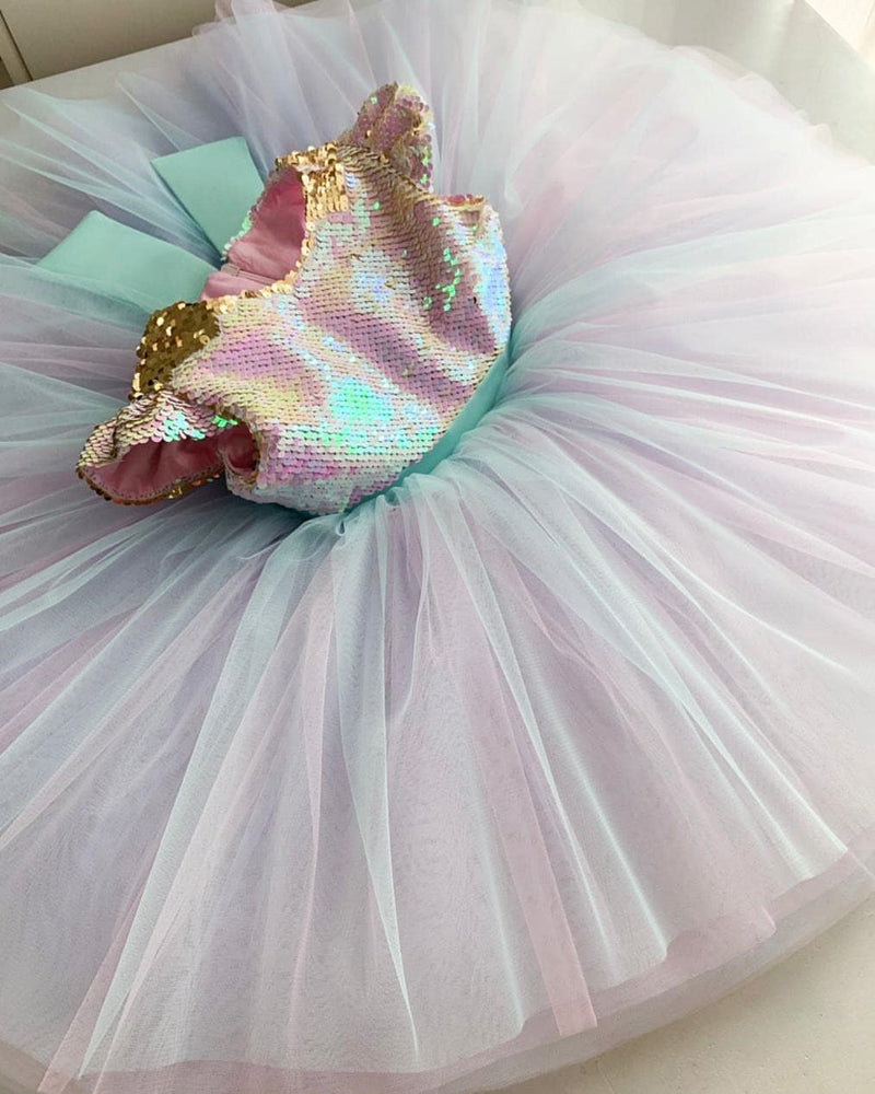 Princess Sequined Ball Dress - luxebabyco