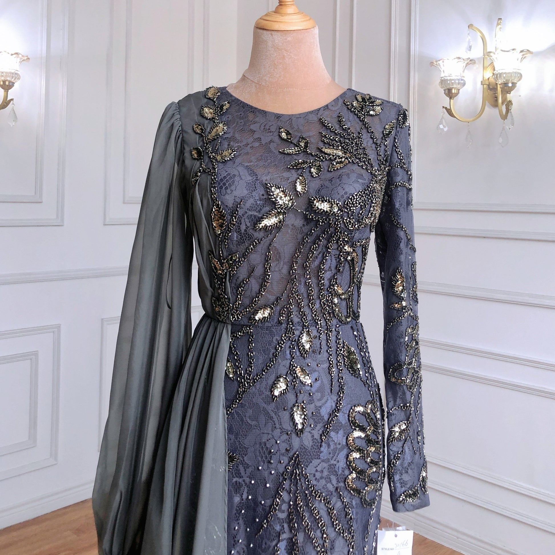 Ella Crystal Evening Dress - luxebabyco