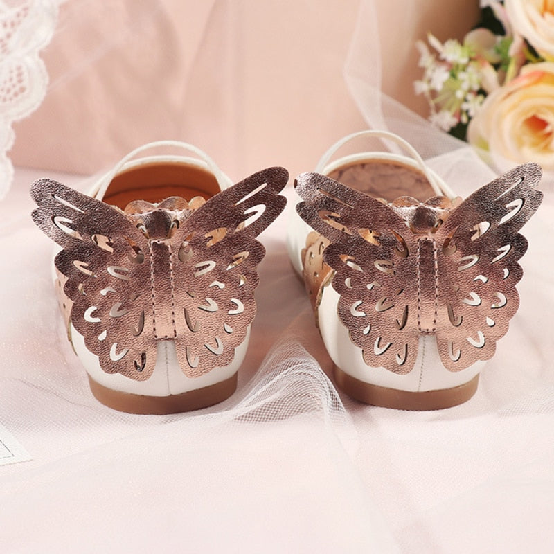 Girl Butterfly Princess Shoes - luxebabyco