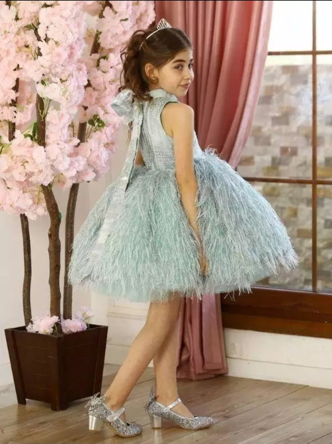 Feathers Princess Ball Dress - luxebabyco