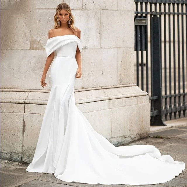 Exotic Bowkot Wedding Dress - luxebabyco