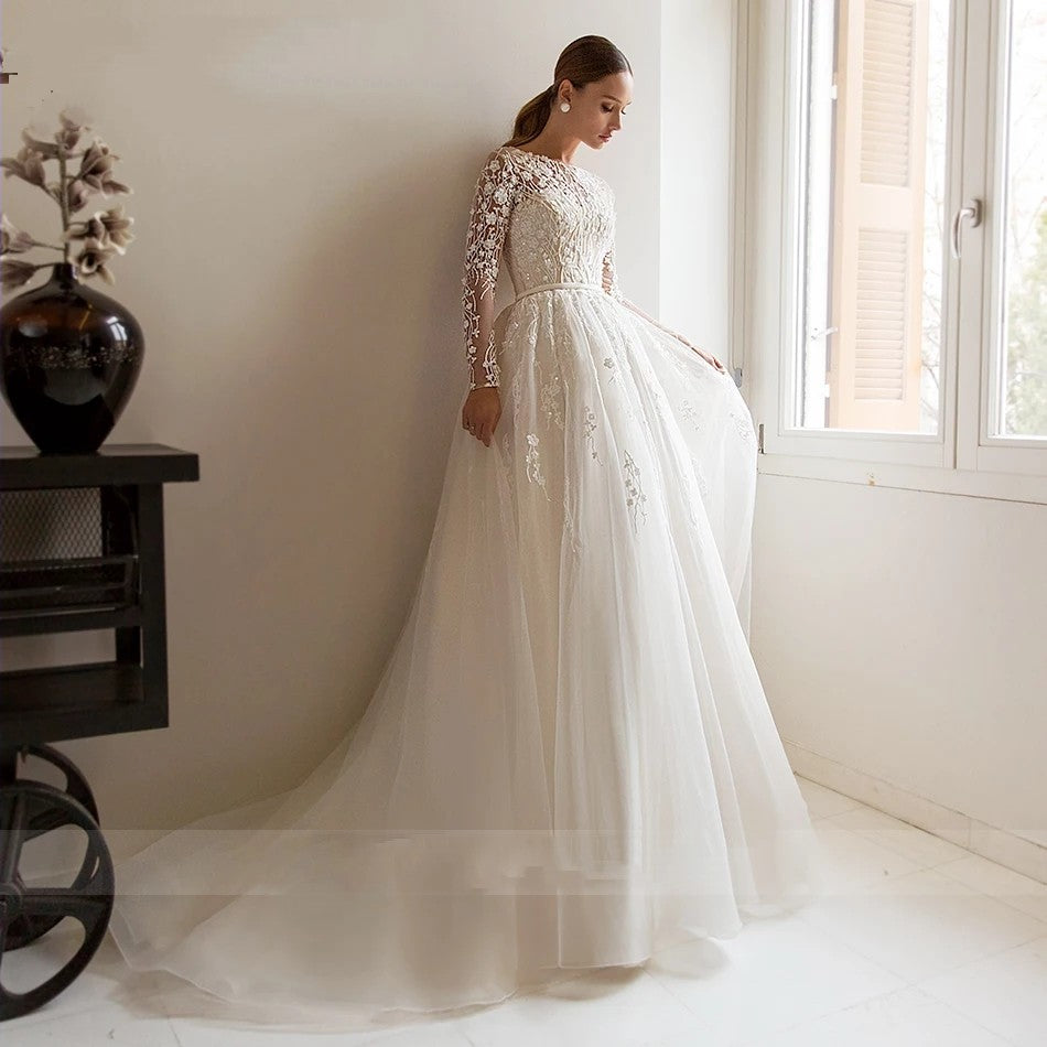 Majestic Romance Wedding Dress - luxebabyco