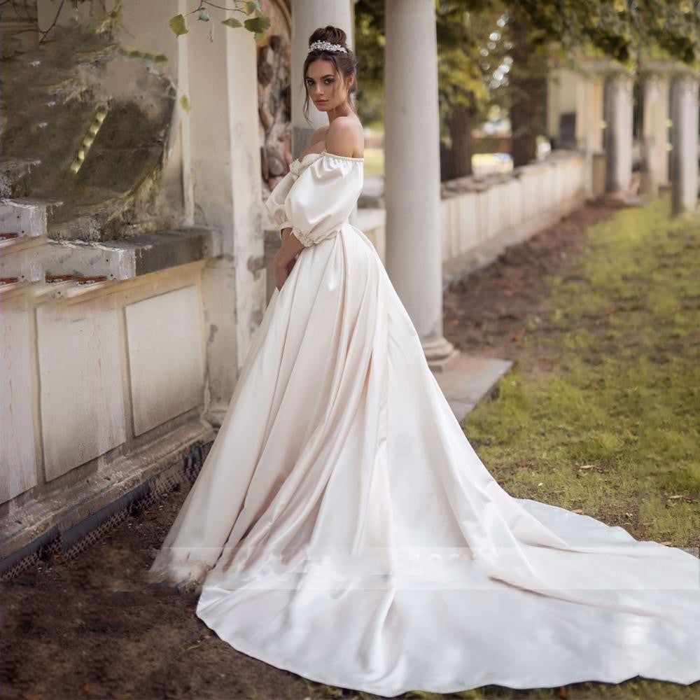 Beauty Riddle Beaded Wedding Dress - luxebabyco