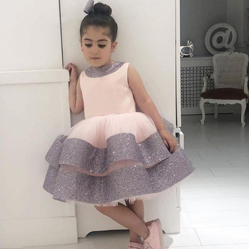 Glitter Tiered Skirt Princess Dress - luxebabyco
