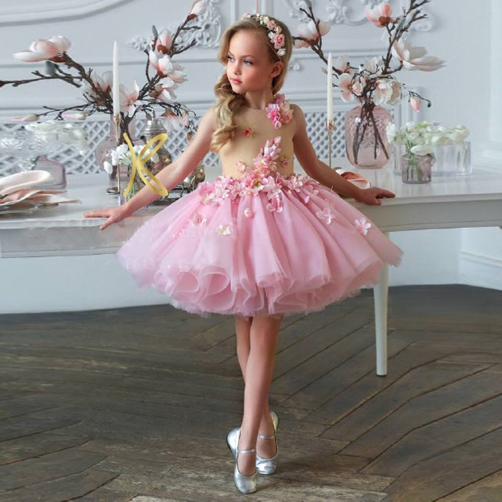 Amelia 3D Flower Dress