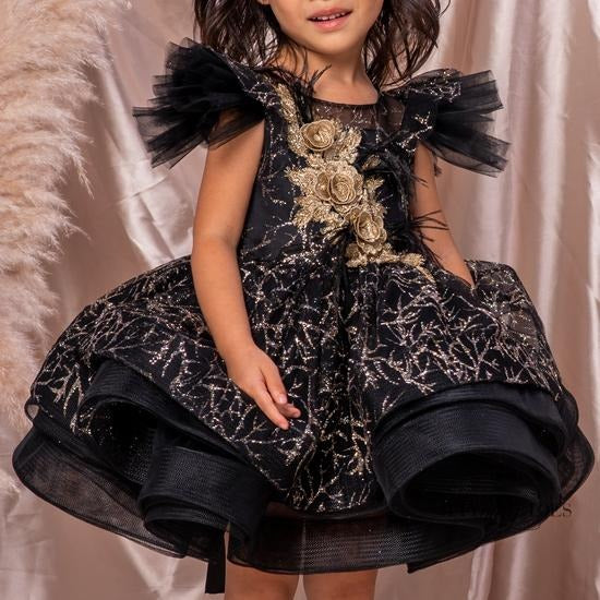 Sparkling Lace Ball Dress - luxebabyco
