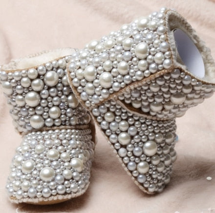 Baby Pearly Boots - luxebabyco