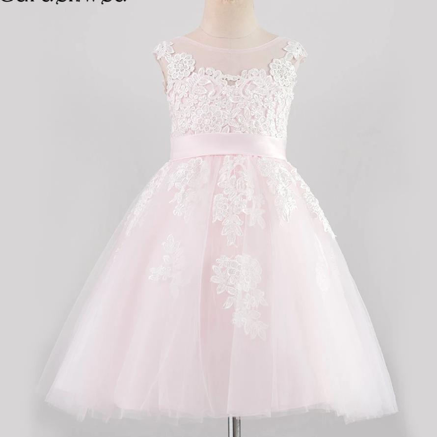 Pink Floral Lace Dress - luxebabyco
