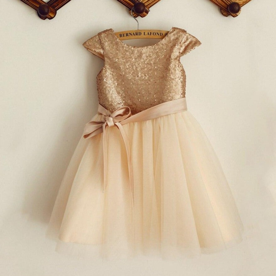 Vintage Glitter Dress - luxebabyco