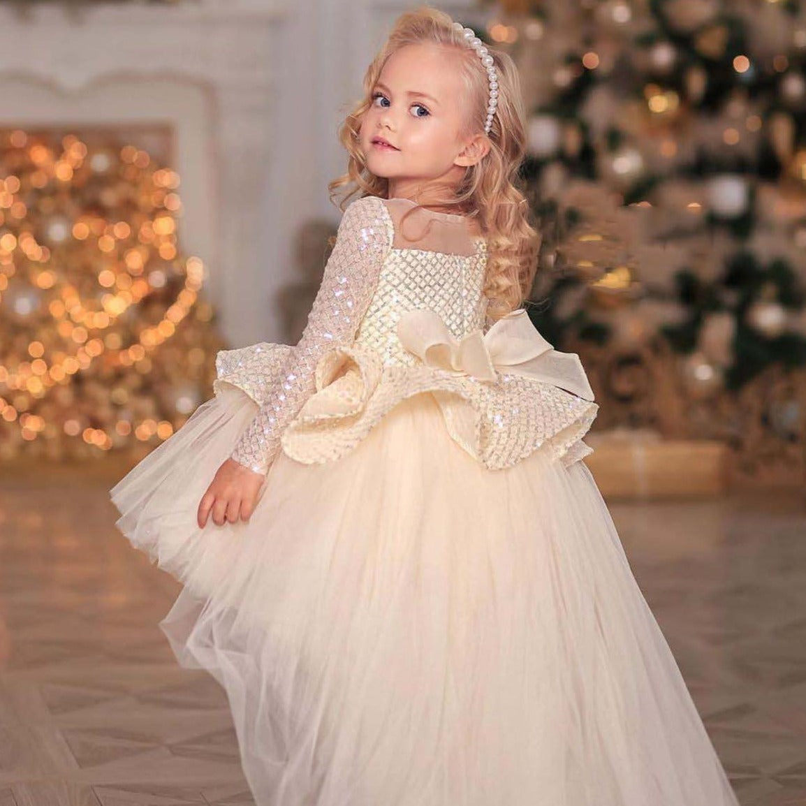 Baby Dazzling Princess Dress - luxebabyco