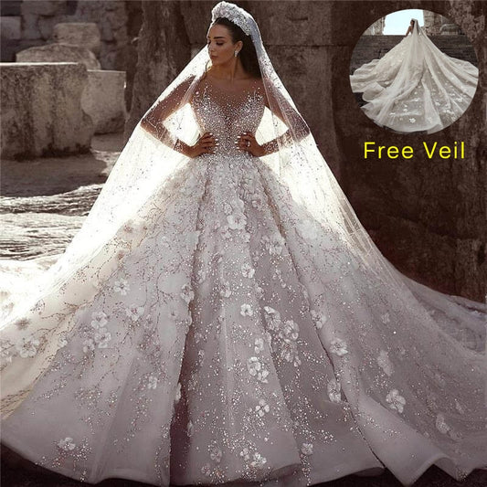 Tender Dream Lace Wedding Dress - luxebabyco