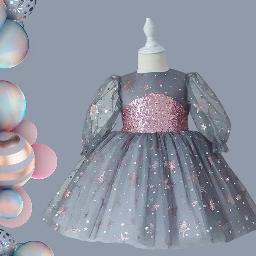 Eve Glitter Ball Dress - luxebabyco