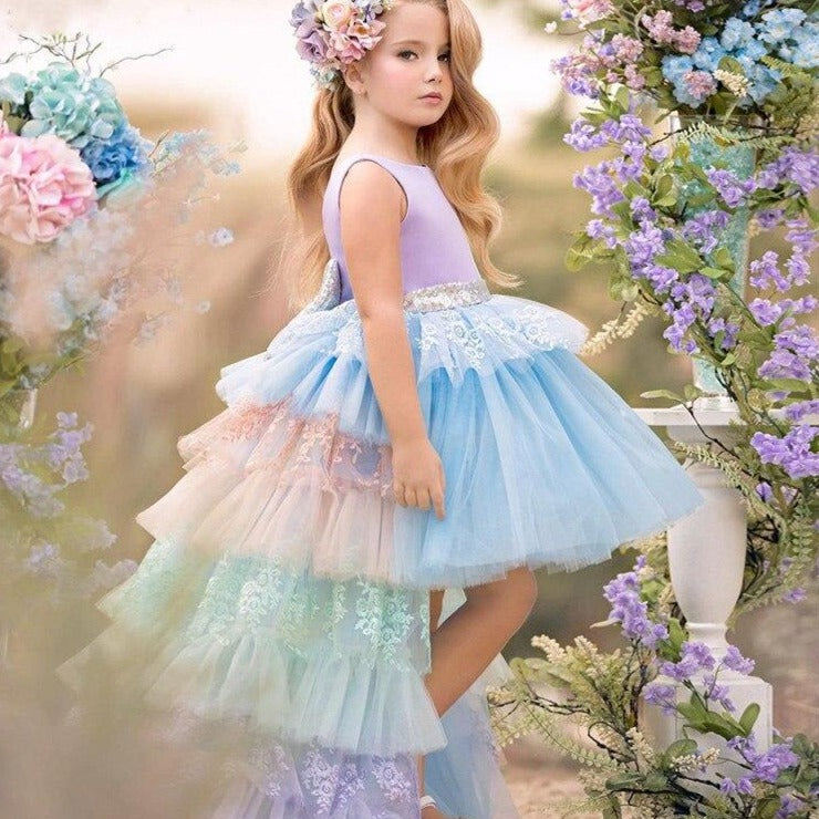 Bella High Low Princess Dress - luxebabyco