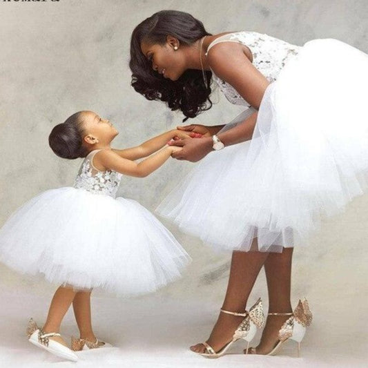 Mommy And Me Elegant Ball Dress - luxebabyco