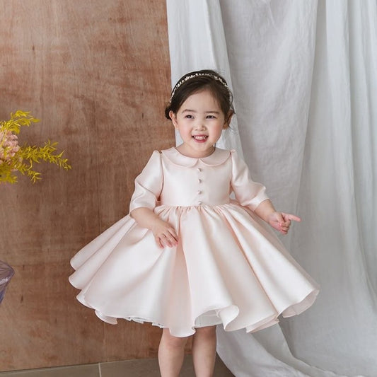 Baby Pink Princess Dress - luxebabyco